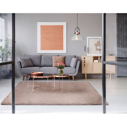 Tappeto RABBIT-ROSA NEW 80x150 cm 2000g/m2 beige