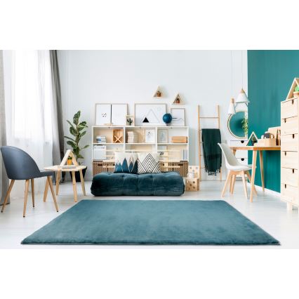 Tappeto RABBIT-ROSA NEW 80x150 cm 2000g/m2 turchese