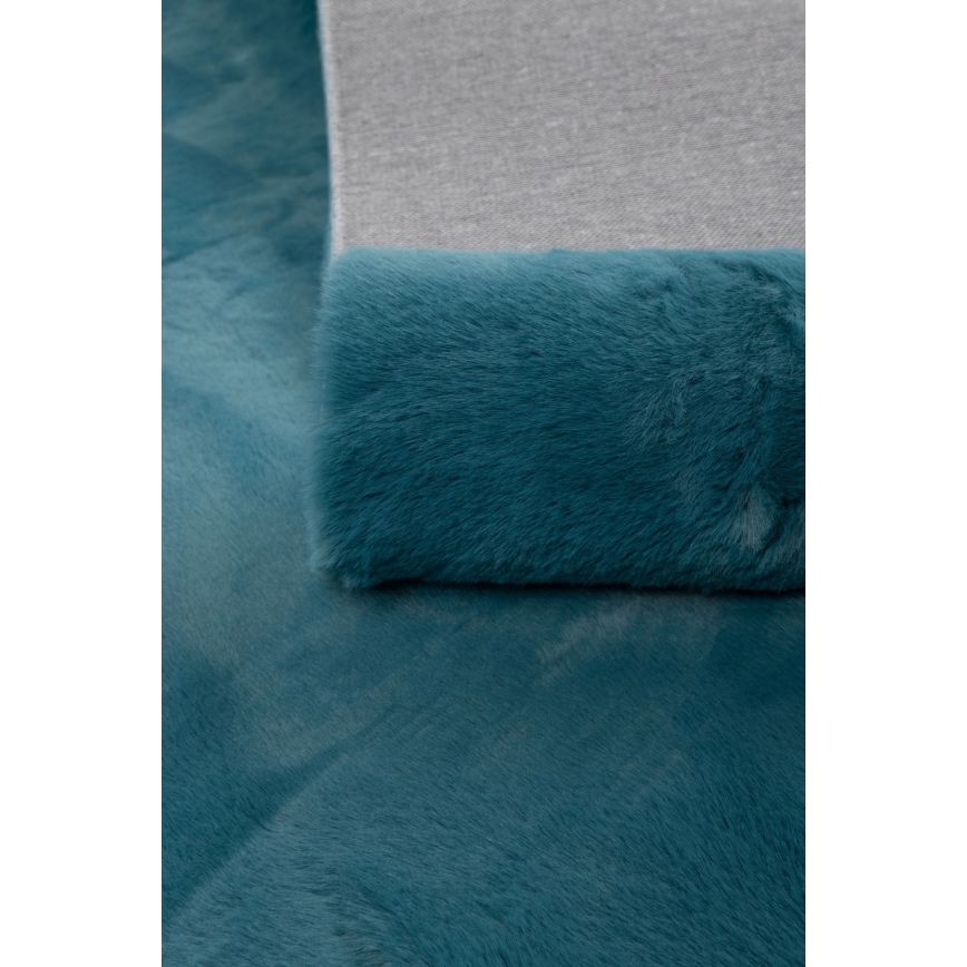 Tappeto RABBIT-ROSA NEW 80x150 cm 2000g/m2 turchese