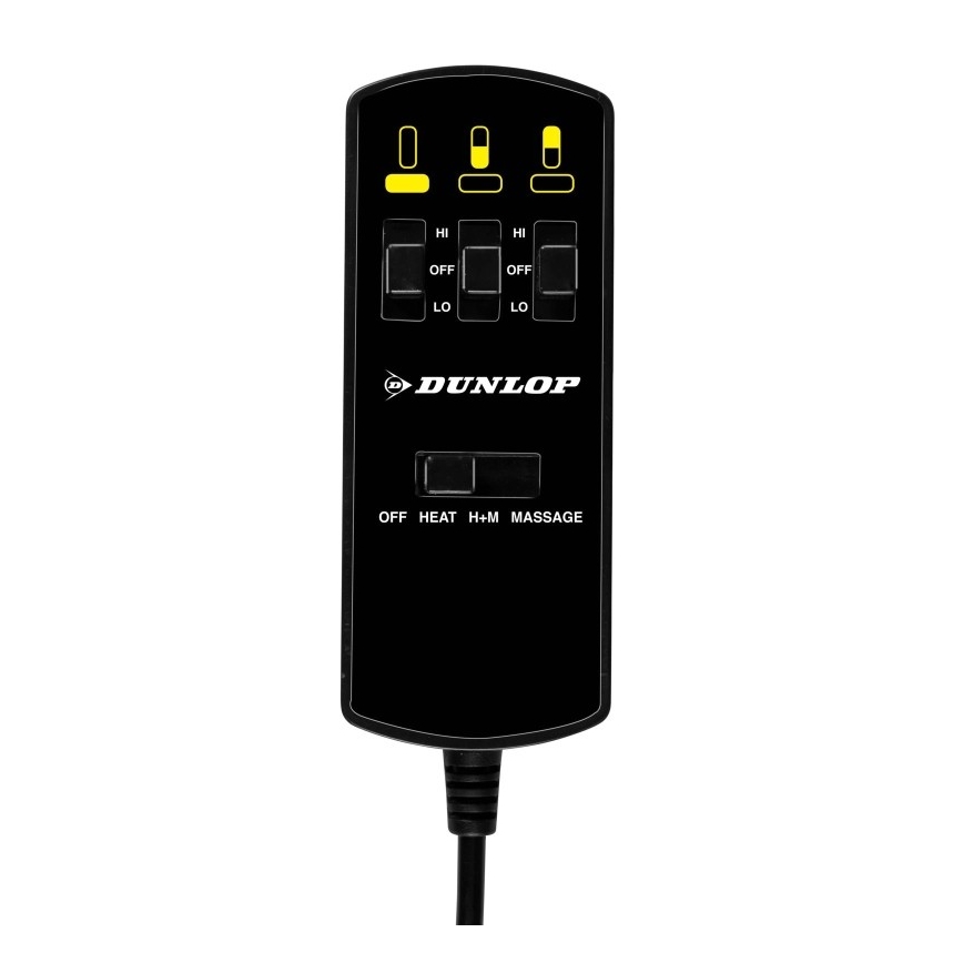Tappeto riscaldante e massaggiante per l'auto DUNLOP 12V
