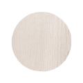 Tappeto rotondo naturale FIR WOOL 160 cm 2600 g/m2 crema