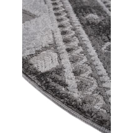Tappeto rotondo per esterni CHIARA 120 cm grigio