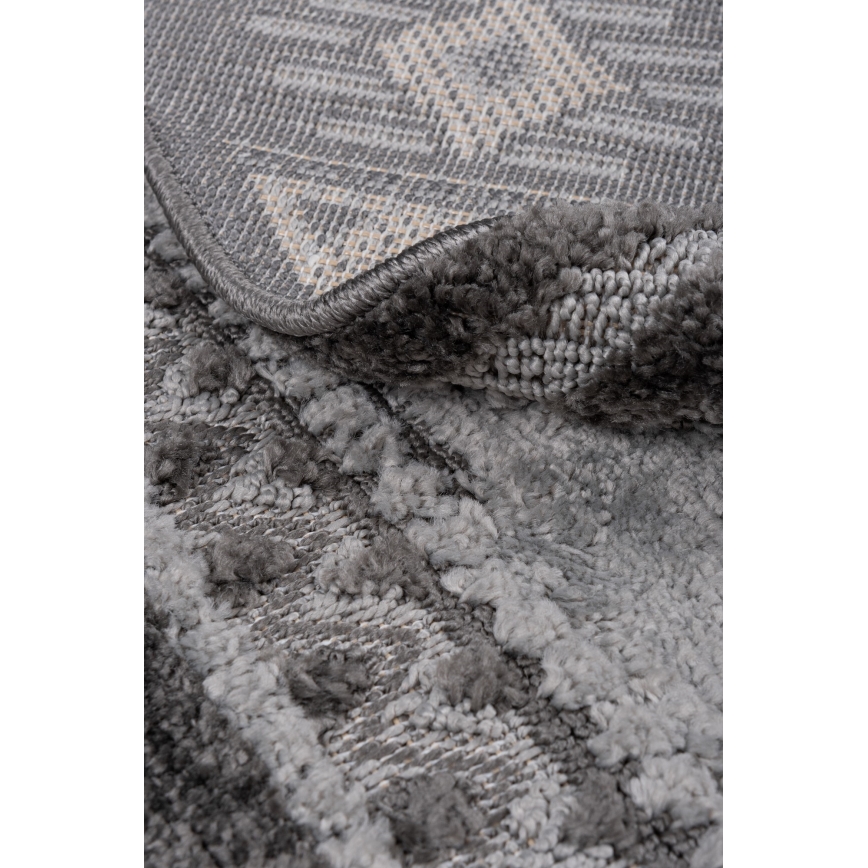 Tappeto rotondo per esterni CHIARA 120 cm grigio