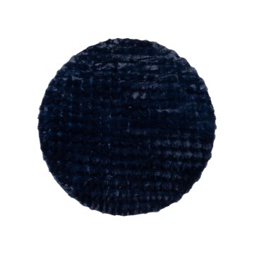 Tappeto rotondo RABBIT BUBBLE 160 cm blu