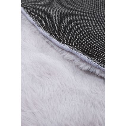 Tappeto rotondo RABBIT BUBBLE 160 cm grigio