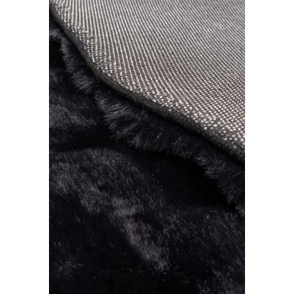 Tappeto rotondo RABBIT BUBBLE 160 cm nero