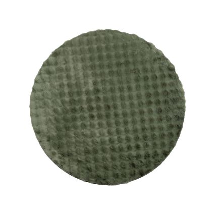 Tappeto rotondo RABBIT BUBBLE 160 cm verde