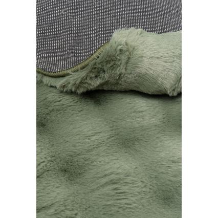 Tappeto rotondo RABBIT BUBBLE 160 cm verde
