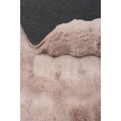 Tappeto rotondo RABBIT BUBBLE Ø 160 cm beige