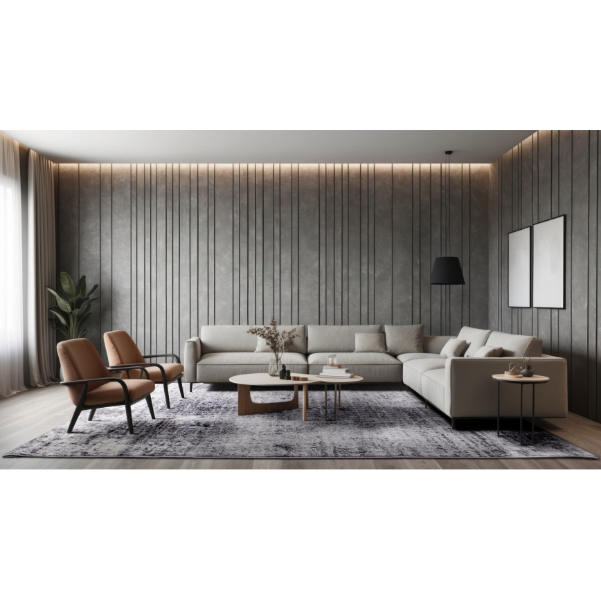 Tappeto SALAMANCA 120x170 cm grigio/bianco
