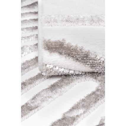 Tappeto SALAMANCA 160x230 cm grigio/bianco