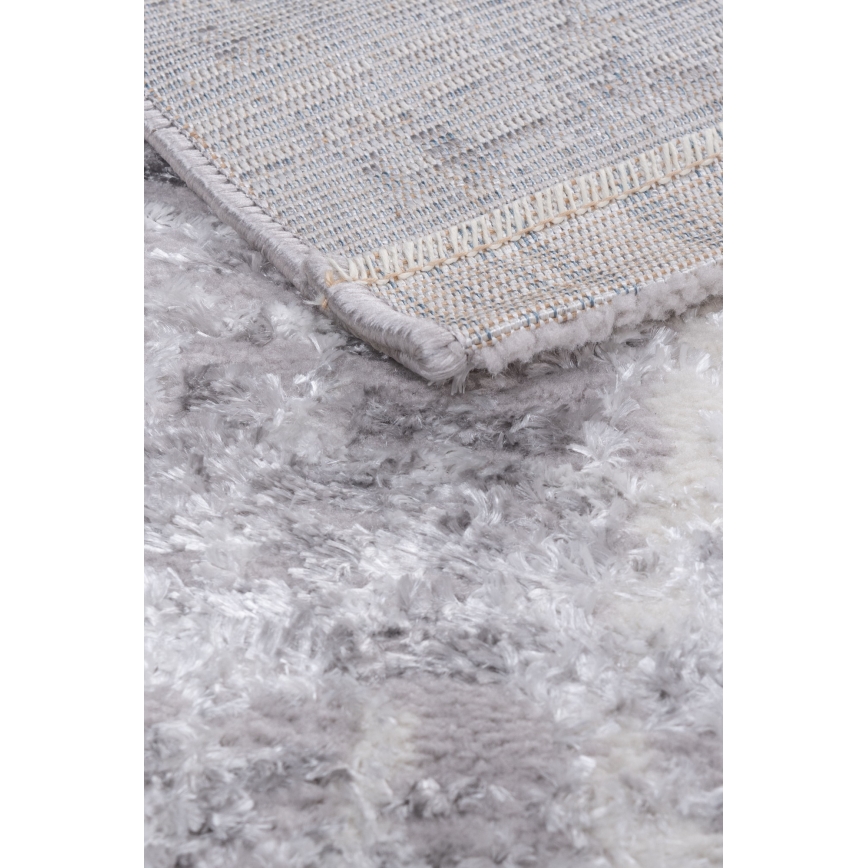 Tappeto SALAMANCA 67x120 cm grigio/bianco