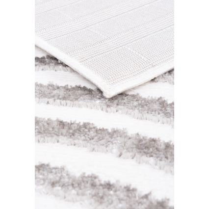 Tappeto SALAMANCA 67x120 cm grigio/bianco