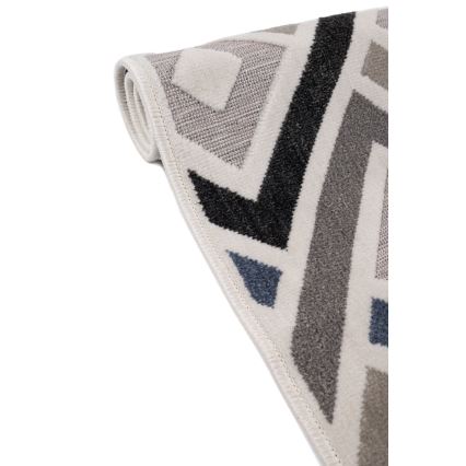 Tappeto SHIFT 120x160 cm grigio/blu