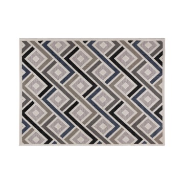 Tappeto SHIFT 160x220 cm grigio/blu/beige
