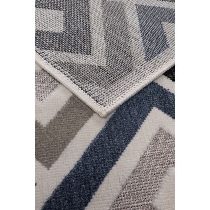 Tappeto SHIFT 160x220 cm grigio/blu