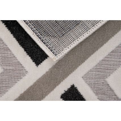 Tappeto SHIFT 80x150 cm grigio/blu/beige