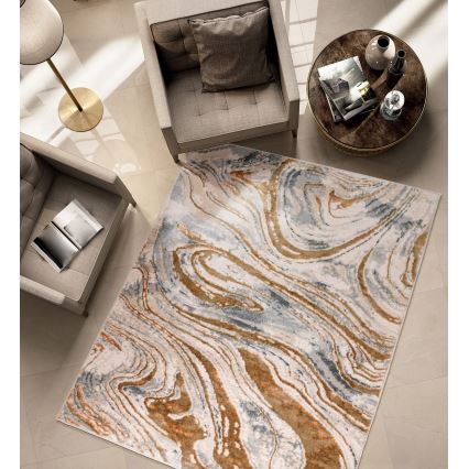 Tappeto STONE 120x160 cm beige/grigio
