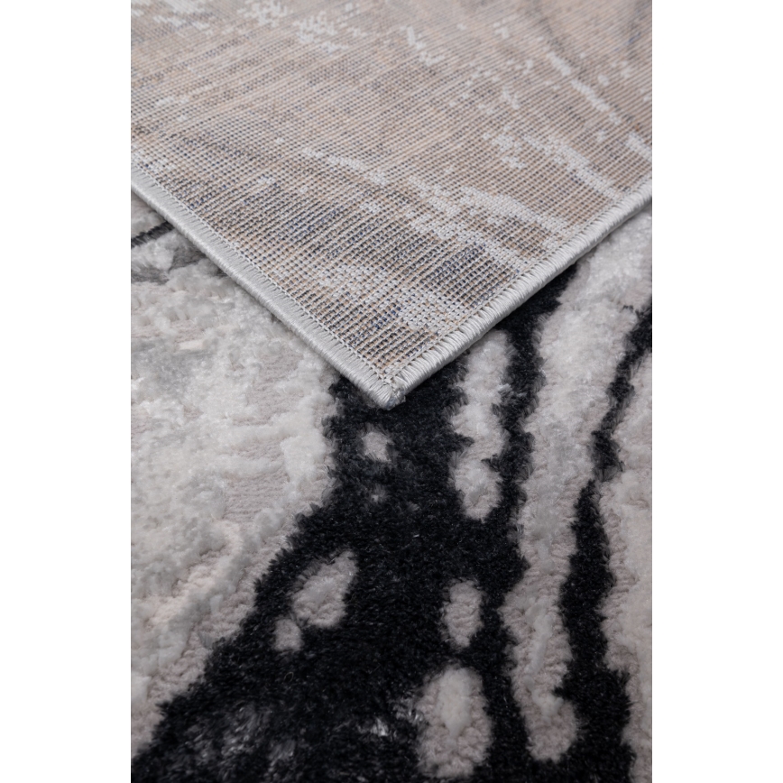 Tappeto STONE 120x160 cm grigio/antracite