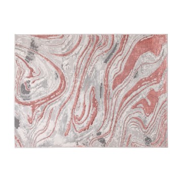 Tappeto STONE 120x160 cm rosa/grigio