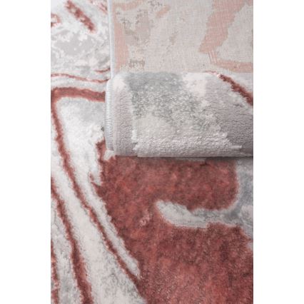 Tappeto STONE 160x220 cm rosa/grigio