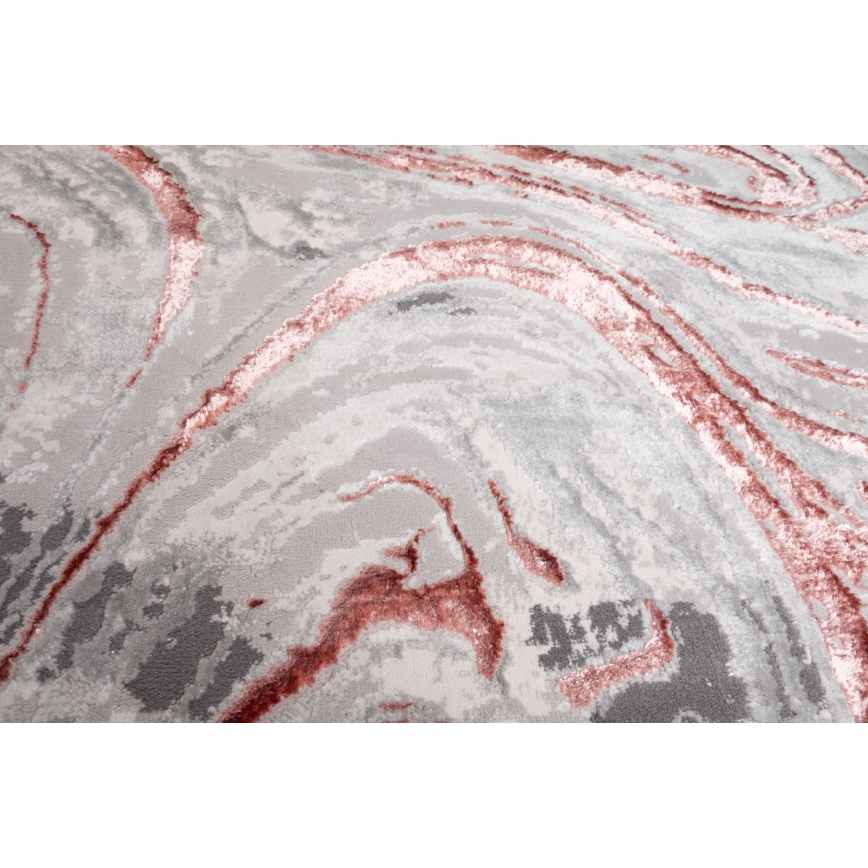 Tappeto STONE 80x140 cm rosa/grigio