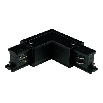 Tappo finale trifaseper sistema a binari TRACER quadrato nero