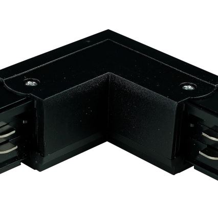 Tappo finale trifaseper sistema a binari TRACER quadrato nero