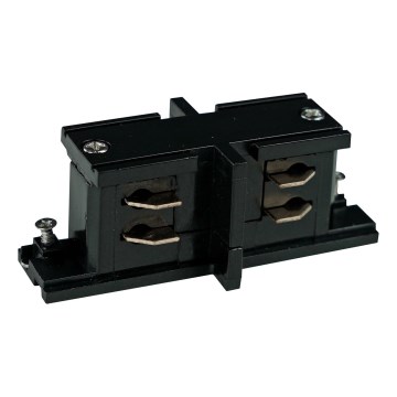 Tappo finale trifaseper sistema a binari TRACER straight nero