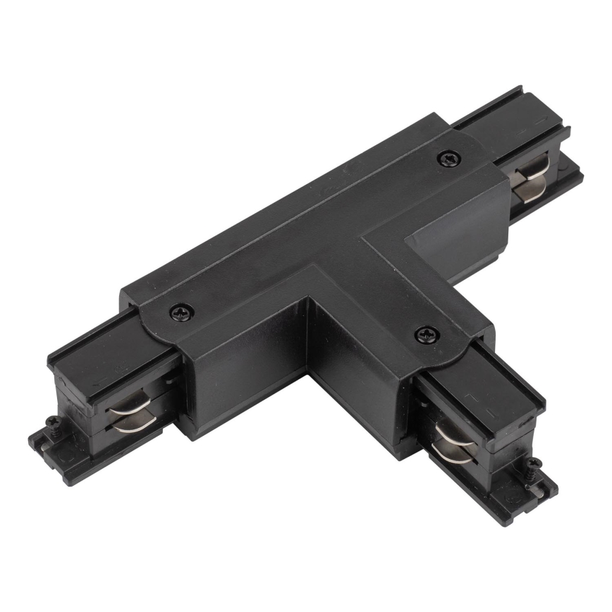 Tappo finale trifaseper sistema a binari TRACER T-connettore nero