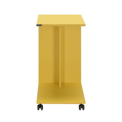 Tavolino 65x35 cm giallo