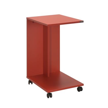 Tavolino 65x35 cm rosso