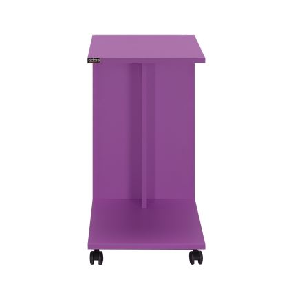 Tavolino 65x35 cm viola