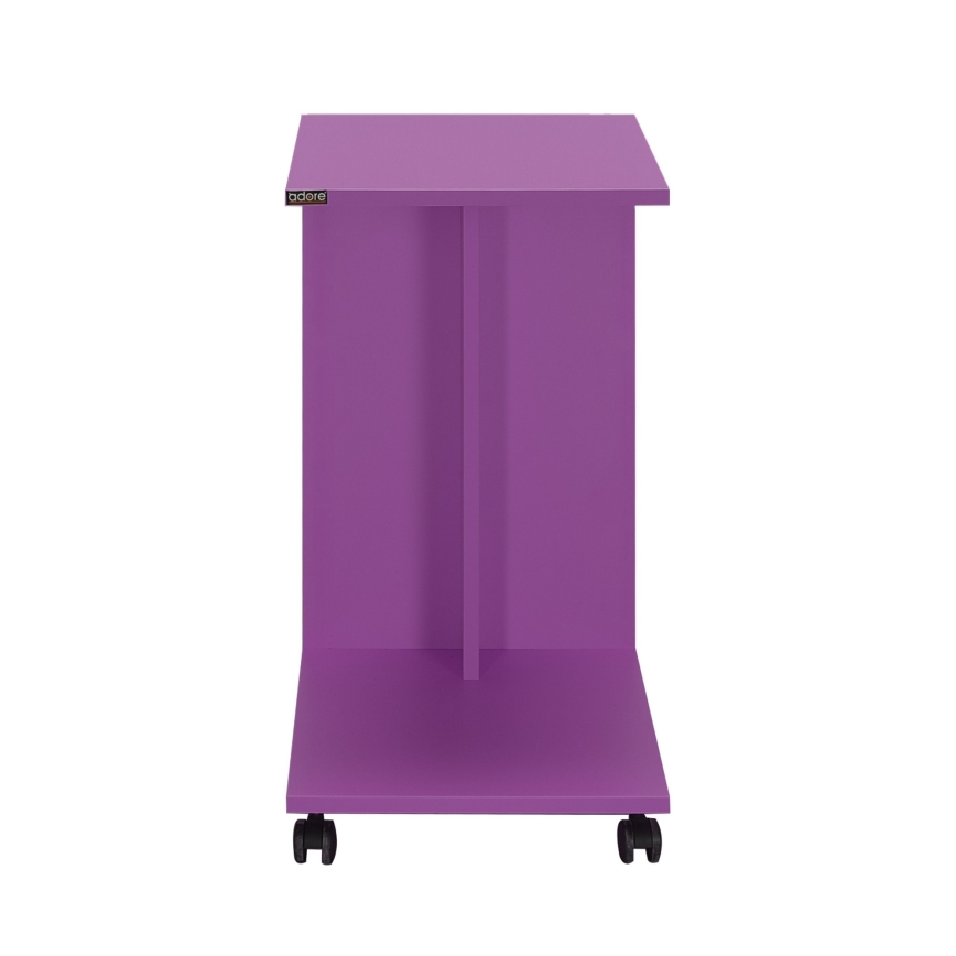 Tavolino 65x35 cm viola