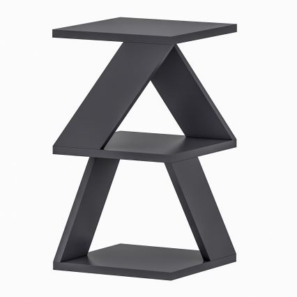 Tavolino ALBENI 50x30 cm antracite
