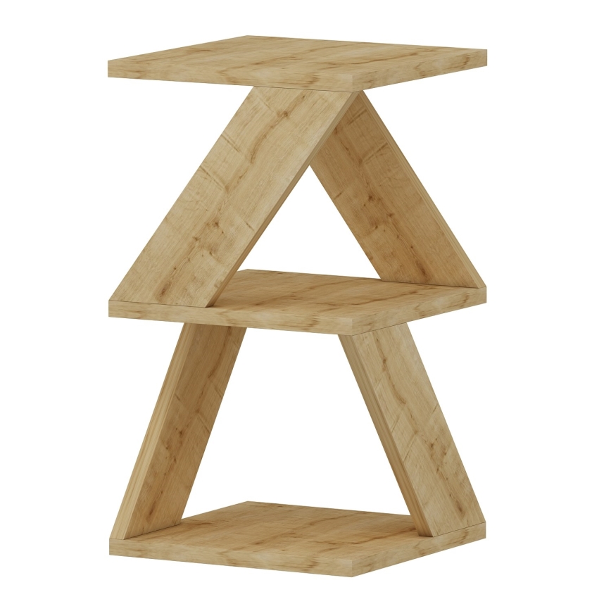 Tavolino ALBENI 50x30 cm marrone