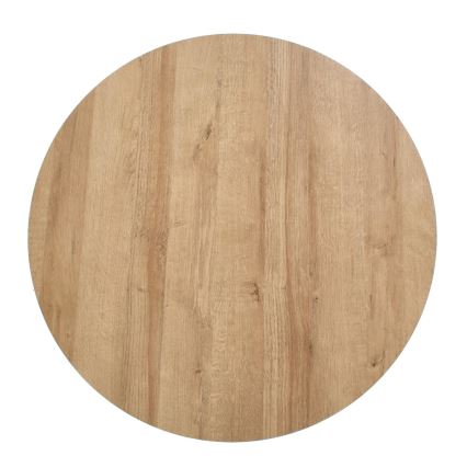 Tavolino CAMILA 41x80 cm oro quercia/nero