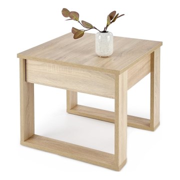 Tavolino con cassetto NEA 52x60 cm quercia sonoma