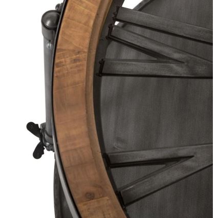 Tavolino con orologio CHRONO 89,5x47 cm