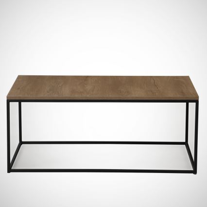 Tavolino COSCO 43x95 cm marrone/nero