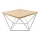 Tavolino CURVED 60x60 cm bianco/beige