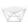 Tavolino CURVED 60x60 cm bianco