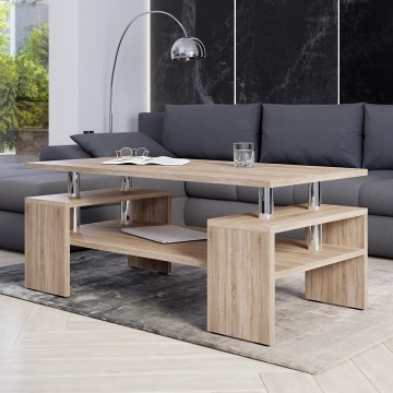 Tavolino da caffè CUBE 50x110 cm rovere sonoma