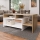 Tavolino da salotto ALVA 53x120 cm bianco/rovere grande