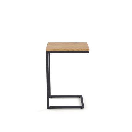 Tavolino da salotto AURIA rovere/nero