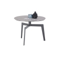 Tavolino da salotto BALANCE Ø 60 cm, grigio/antracite