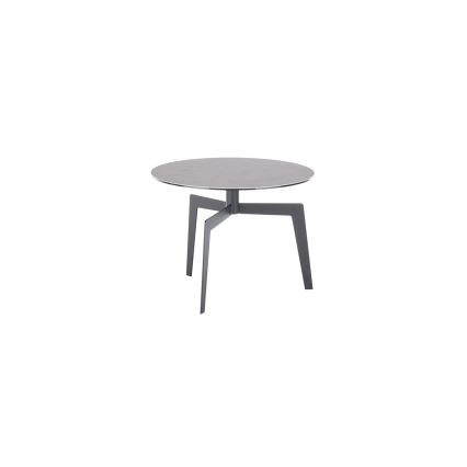 Tavolino da salotto BALANCE Ø 60 cm, grigio/antracite