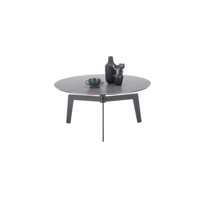 Tavolino da salotto BALANCE Ø 80 cm, grigio/antracite