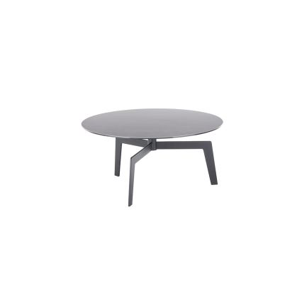 Tavolino da salotto BALANCE Ø 80 cm, grigio/antracite