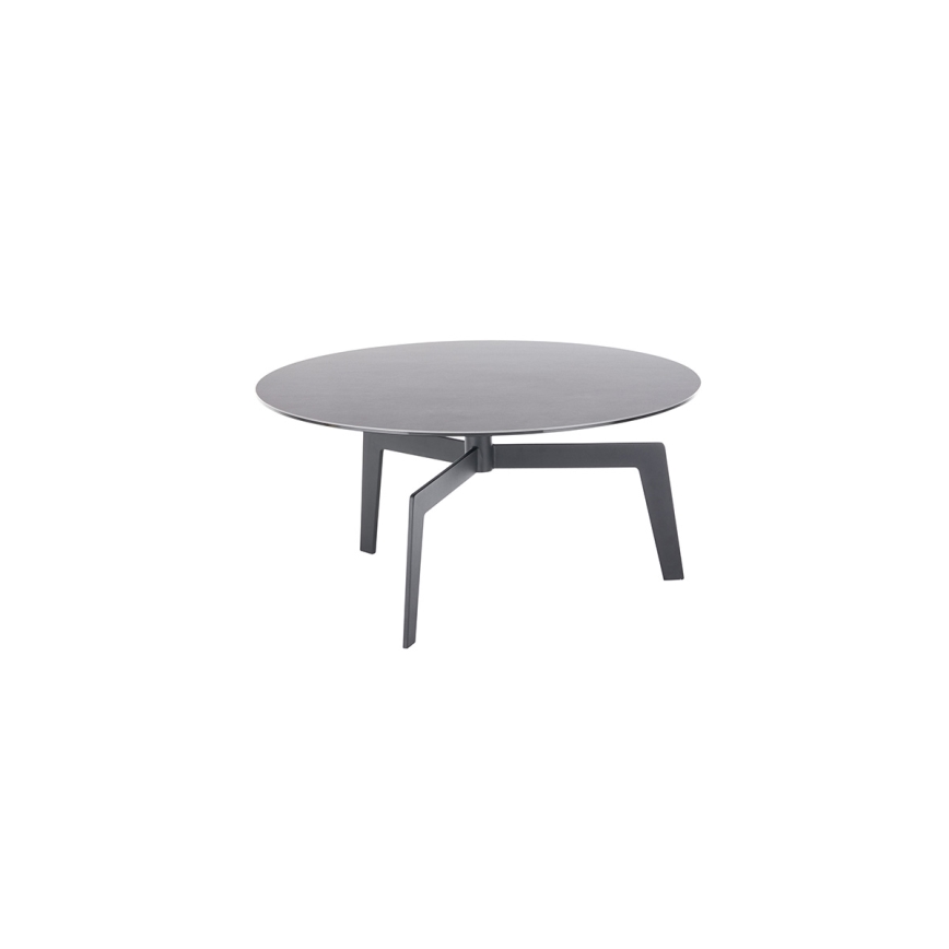 Tavolino da salotto BALANCE Ø 80 cm, grigio/antracite